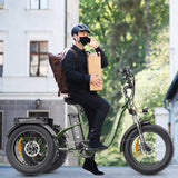 Hidoes ET1 Fat Tire Electric Tricycle