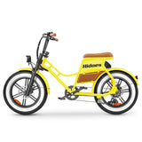 Hidoes® C8 Yellow Electric Bike, 700W Fat Tire eBike with 48V 17Ah Battery, Fast Speed 25 Mph, Long Range 50 Miles, Step-Thru Ebike for Woman